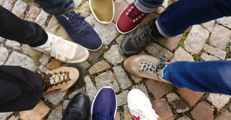Personal Brand - People Forming Round by Shoes